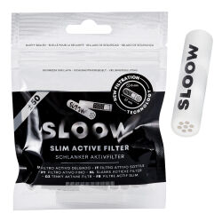 Active Slim Filter 6 mm – 50er Beutel - Sloow