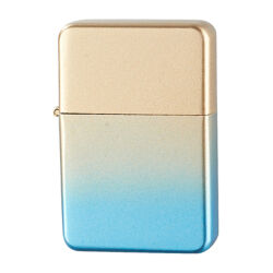 Benzinfeuerzeug "  Gradient Spray " - Gold-Blau