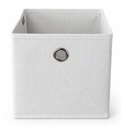Aufbewahrungsbox mit Metallöse ca.20x20x20cm -...