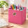 Aufbewahrungsbox mit Metallöse ca.15x15x15cm - Pink