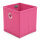 Aufbewahrungsbox mit Metallöse ca.15x15x15cm - Pink