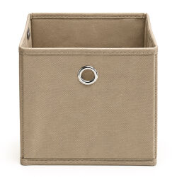 Aufbewahrungsbox mit Metallöse ca.20x20x20cm -...