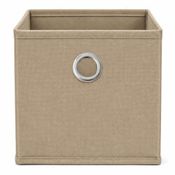 Aufbewahrungsbox mit Metallöse ca.15x15x15cm - Soft...