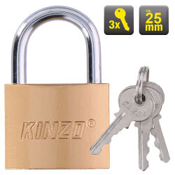 Vorhängeschloss 25mm KINZO