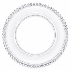Unterteller / Dekoteller "Pearl" transparent...