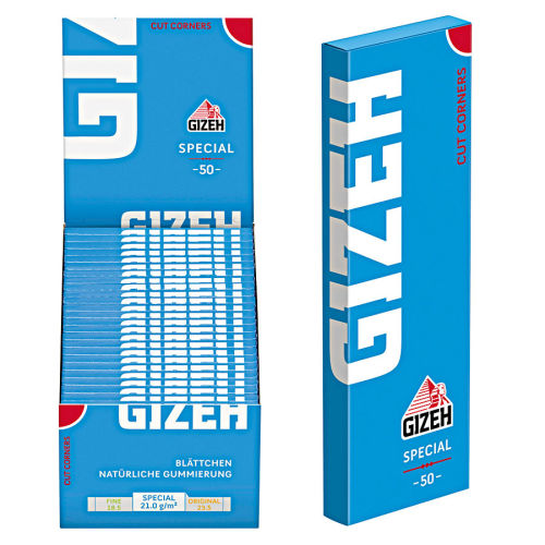 GIZEH Slim Filter Aktivkohle 6mm 20 x 120er Beutel