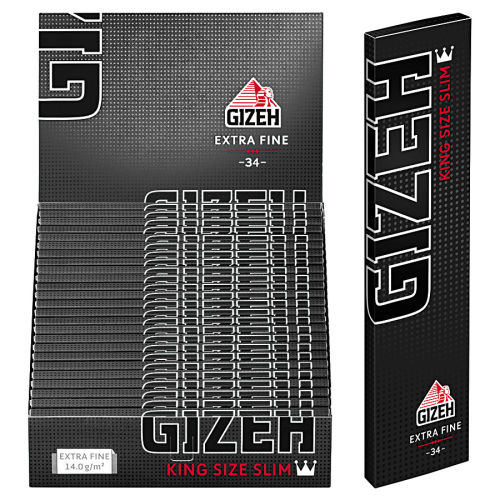 GIZEH BLACK® Active Filter - 10 Kartons mit je 34