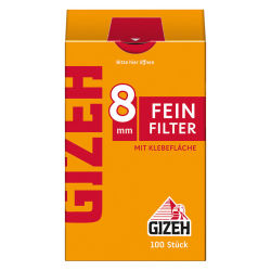 GIZEH Feinfilter 8mm 10 x 100er Box
