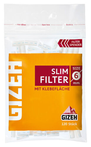 Slim X-Long Filter 6x22 Mm – 120 Filter Pro Beutel, 16 Beutel (1920 Stück), Lange Filter Für Effizientes Rauchen