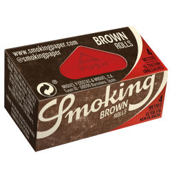 Smoking 24er Box Paper ROLLS BROWN
