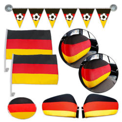 Deutschland Auto Fan-Set 8 Teilig