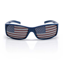 Flaggenbrille USA SideKick