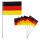 Deutschland XXL Deko Fan-Set 60-teilig