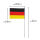 Deutschland XXL Deko Fan-Set 60-teilig