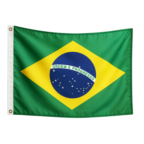 Brasilien Fahne ca.150x90cm mit Metallösen