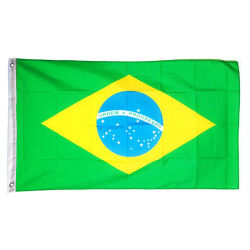 Brasilien Fahne ca.150x90cm mit Metallösen