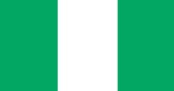Nigeria Fahne 150 x 90cm mit Metallösen