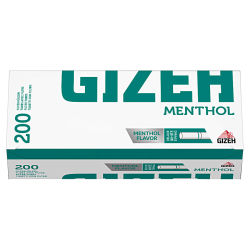 Gizeh Menthol 5 x 200er Filterhülsen