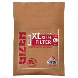 GIZEH PURE XL Slim Filter 6mm 10 x 120er Beutel