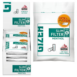 Gizeh Slim Filter Mentol kaufen, 18.68 CHF
