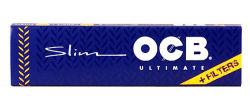 OCB ULTIMATE Long Slim + Tips 32er Box/32 Blatt+32 Tips