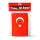 Girlande Türkei-Flagge ca.3m mit 9 Fahnen