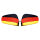 Spiegelfahne 2er Set Deutschland-Flagge
