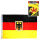 Deutschland Fahne Adler 150 x 90cm mit Metallösen