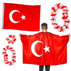 Türkei Party Fan-Set 5-Teilig