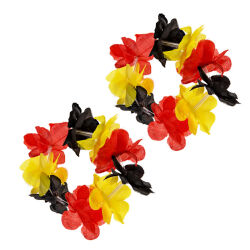Aloha Deutschland Fan-Set 6-teilig – Hawaiiketten & Armreifen