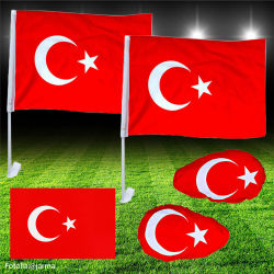 Türkei PKW Fan-Set 5-Teilig