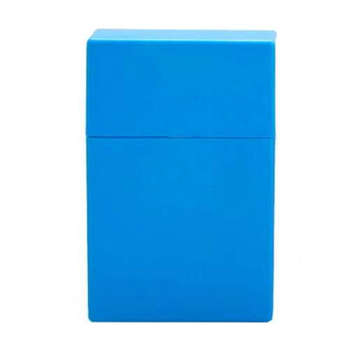 Zigarettenbox "Kunststoff Fashion Color " Champ Blau