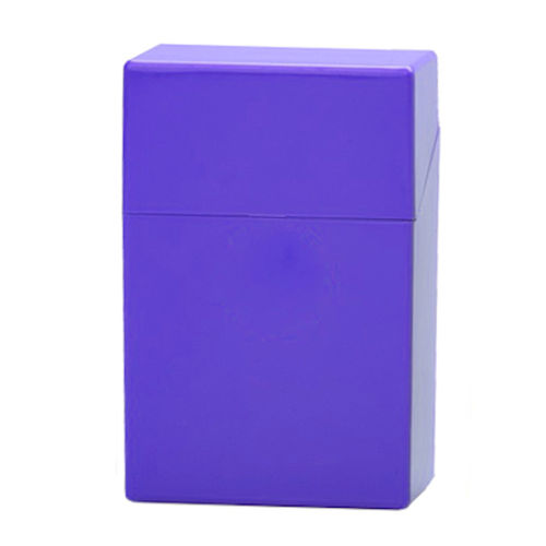 Zigarettenbox "Kunststoff Fashion Color " Champ Lila