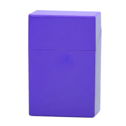 Zigarettenbox " Kunststoff Fashion Color " - Lila