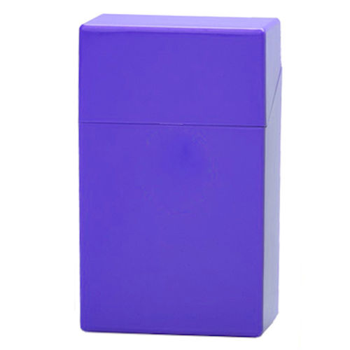 Zigarettenbox " 100er Kunststoff Fashion Color " Champ Lila