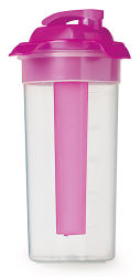 Trinkflasche mit Kühleinsatz für ca.500ml - Pink