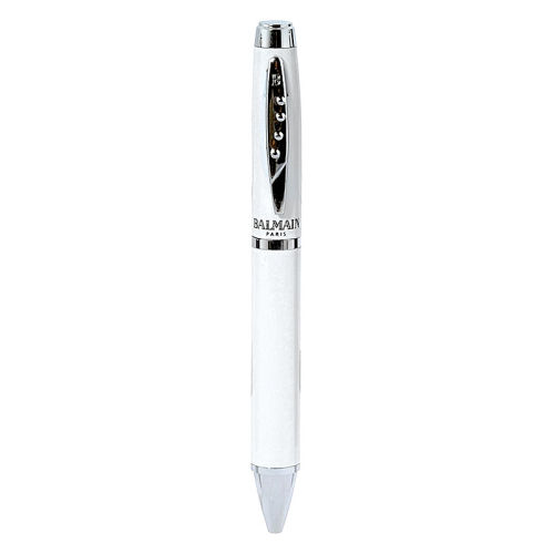 Balmain Kugelschreiber "DAGDE" ca.12cm - Weiß