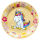 Comic Einhorn Pappteller 8er-Set Ø ca. 23cm - Gelb