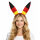 Plüsch-Haarfeifen Bunny Deutschland-Flagge