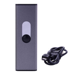 Elektrischer USB Anzünder Arc Champ Grau