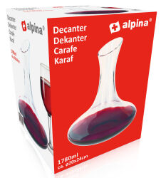 Dekanter für ca.1,7L  alpina