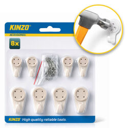 Wandhaken 8er Set Kinzo