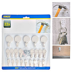 Wandhaken 22er Set Kinzo