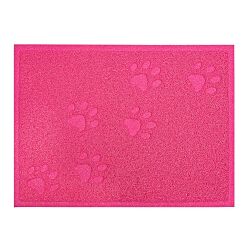 Futternapfunterlage 40x30cm für Hund und Katze Pink