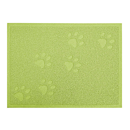 Futternapfunterlage 40x30cm für Hund und Katze Grün