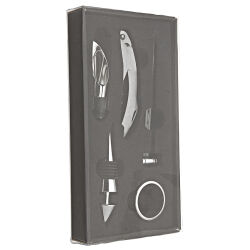 Wein Set 5 Teilig in Geschenkbox EH