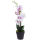 Kunstblume Orchidee im Topf ca.47cm Weiß