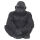 Gorilla Deko Figur ca.13cm Schwarz