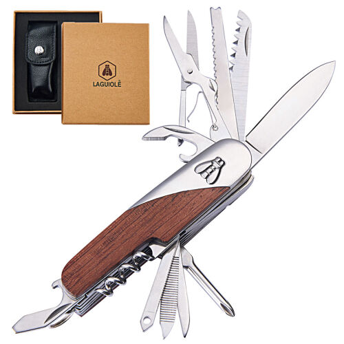 Taschenmesser Laguiole 11 Funktionen Rosewood