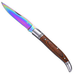 Laguiole Taschenmesser "Titanium Brown"
